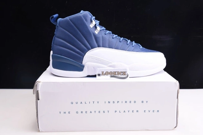 Reps TBK Stone Retro Air 12 Jordan 130690-404 Blue 0821